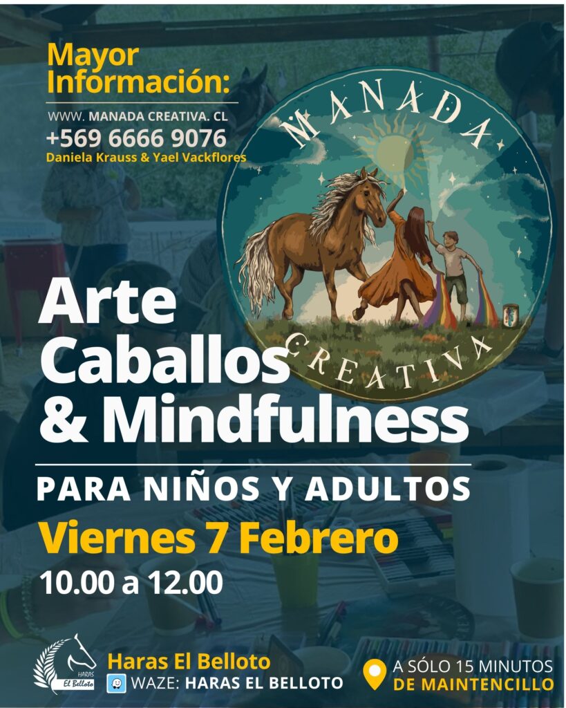 Te invitamos a vivir una experiencia única en un entorno natural, donde podrás conectarte contigo mismo/a, con tu familia y con los caballos, mientras exploras tu creatividad y fortaleces tus vínculos.